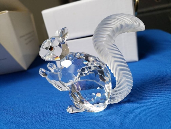 Swarovski Crystal Figurine 10th Anniversary Edition-the Squirrel