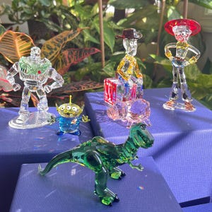 Swarovski Toy Story 6 Pieces Set Woody Jessy Buzz Rex and Ham