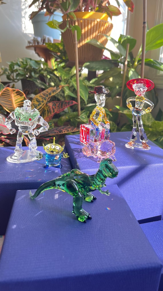 Swarovski Toy Story 6 Pieces Set Woody Jessy Buzz Rex and Ham