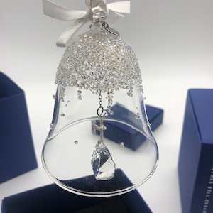 Ozdoba dzwonek świąteczny Swarovski z edycji rocznej 2015