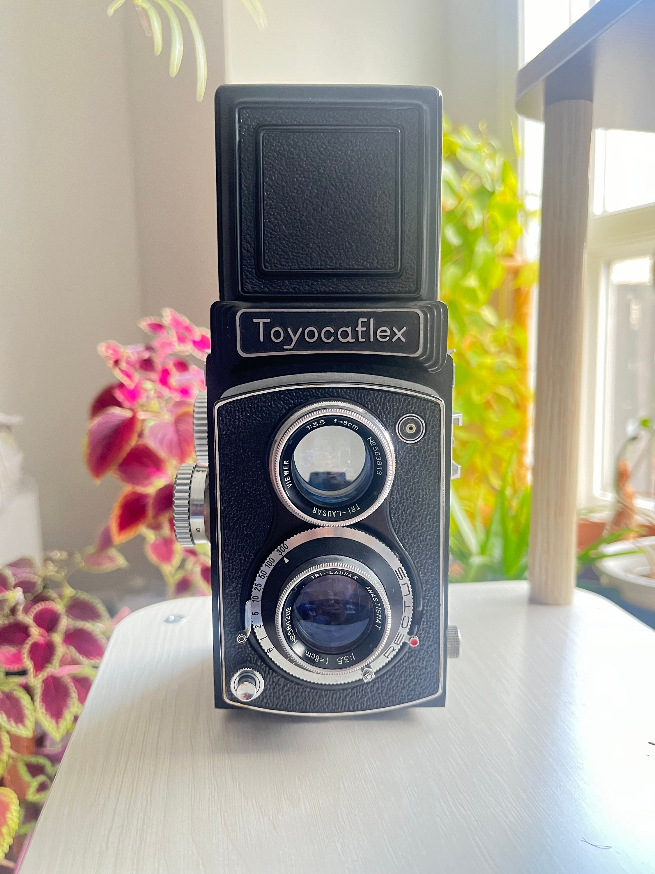 Toyocaflex TLR Medium Format Film Camera, Untested Made in Japan