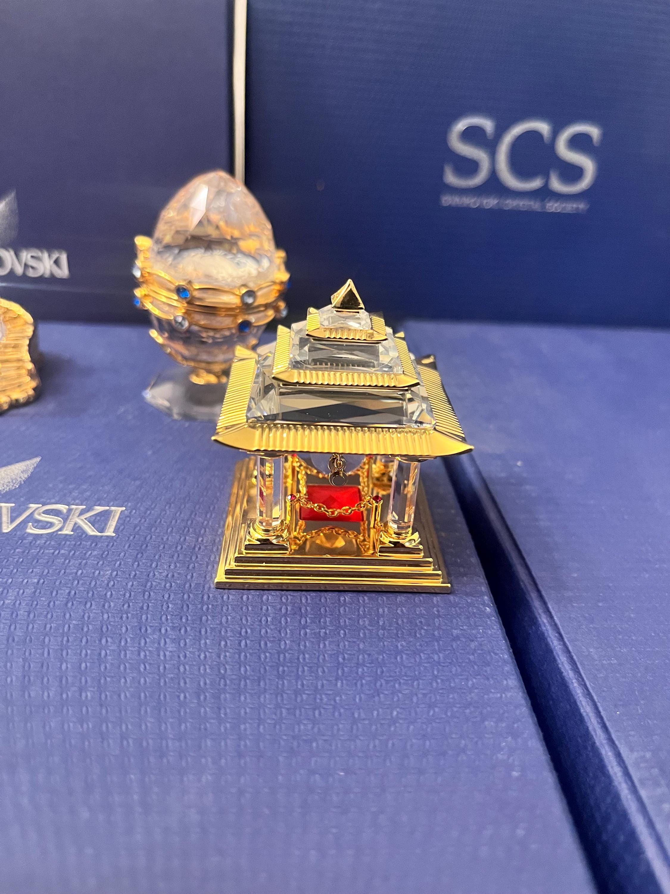 スワロフスキー 犬 マザーダルメシアン 置物 SWAROVSKI