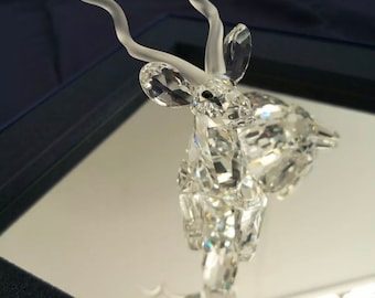 1994 SCS Annual Edition Swarovski Crystal Inspiartion Aftrica The Kudo