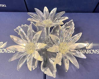 Swarovski Crystal Maxi Flower Arrangement 252976 Retired Vintage