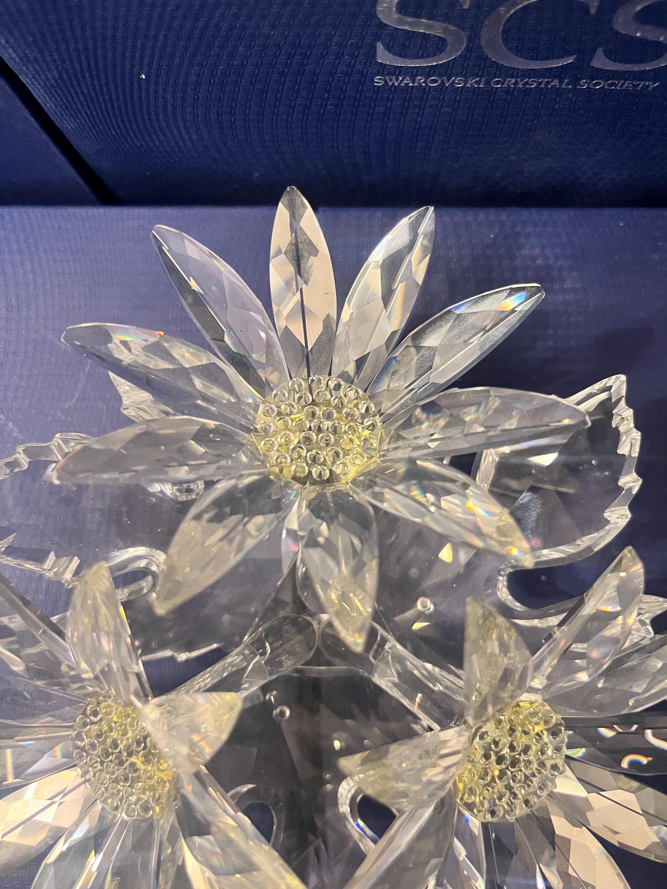 Swarovski Crystal Maxi Flower Arrangement 252976 Retired