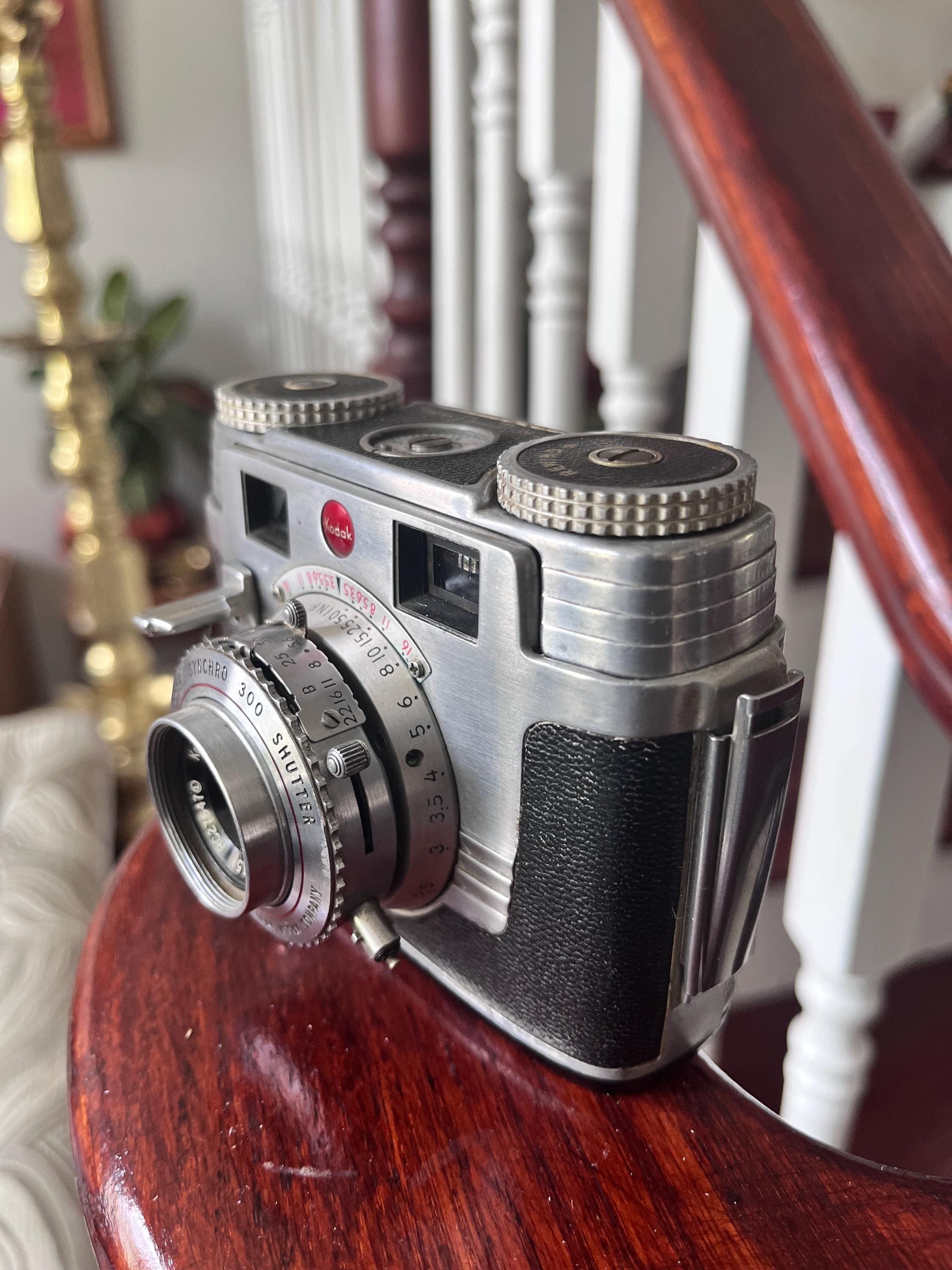 Kodak Signet 35 Synchro 300 Rangefinder Film Camera AS Is/untested