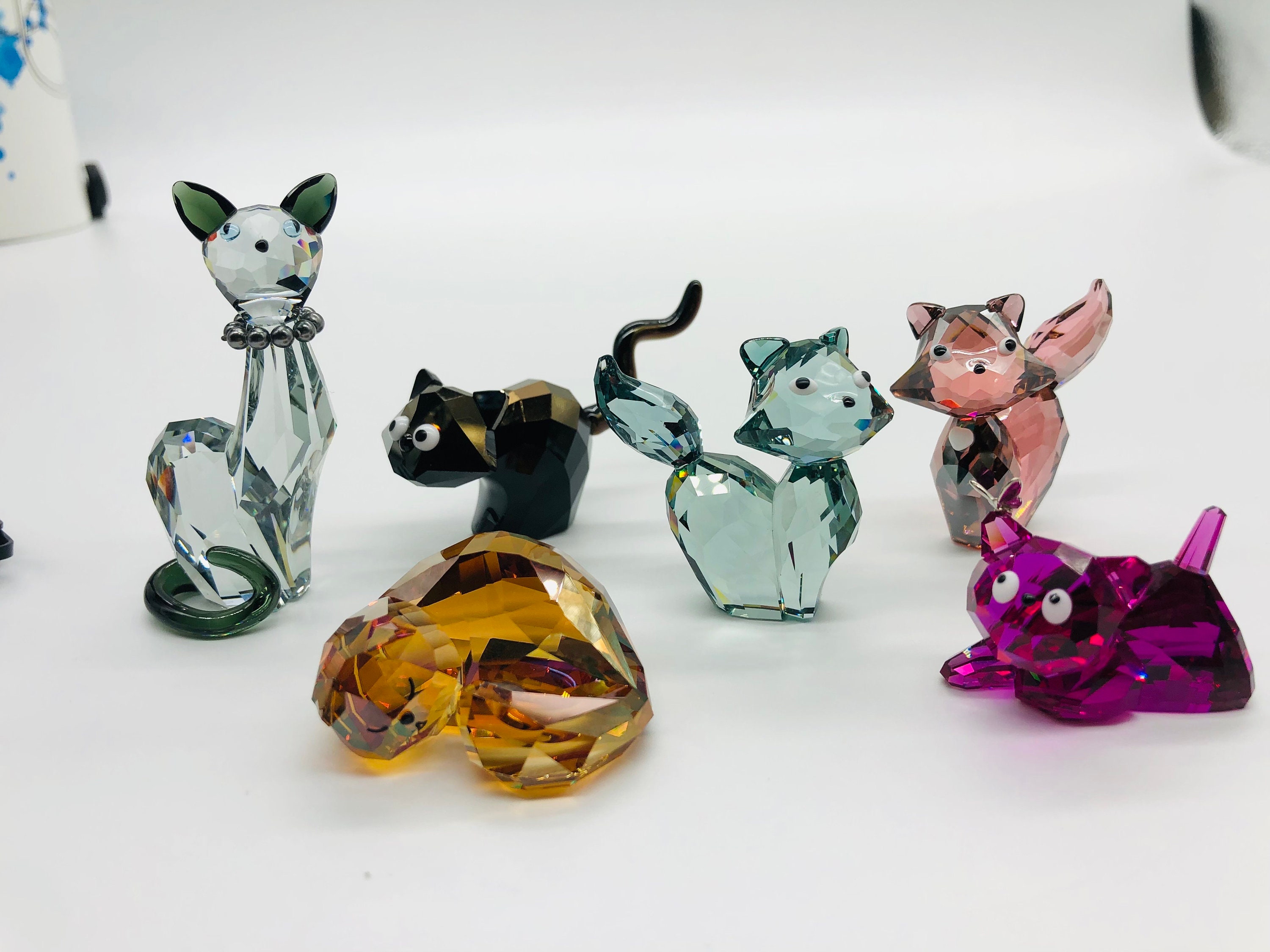 Swarovski süße Lovelot Katzen neu in Box mit Zertifikat für - Etsy.de