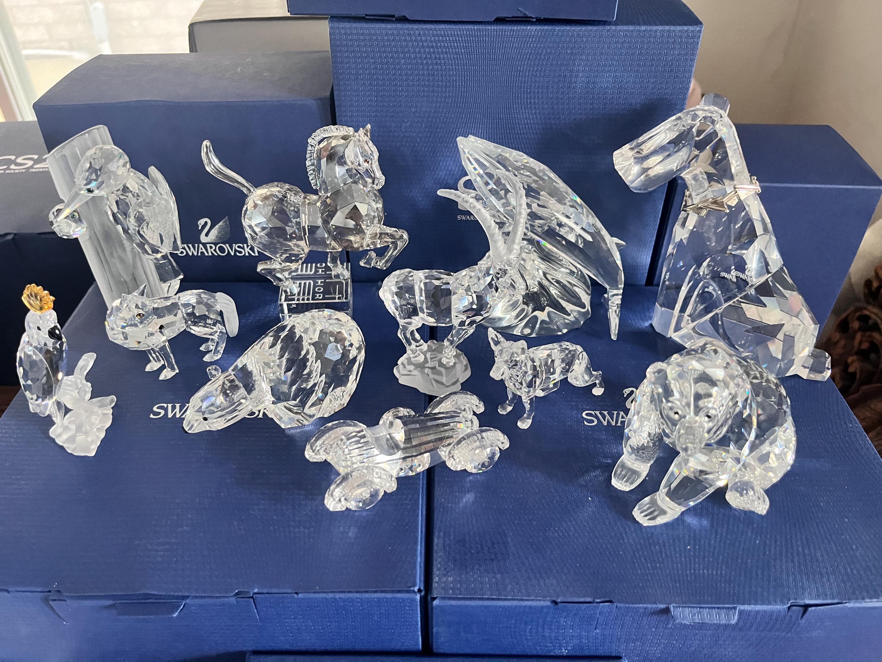 SWAROVSKI 置物　アニマル他16点 SWAROVSKI 置物 アニマル他16点 SWAROVSKI 置物 アニマル他16点
