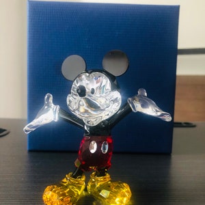 Figurine Swarovski Disney Mickey Mouse neuve dans la boîte Couleur 1118830 / 5268838