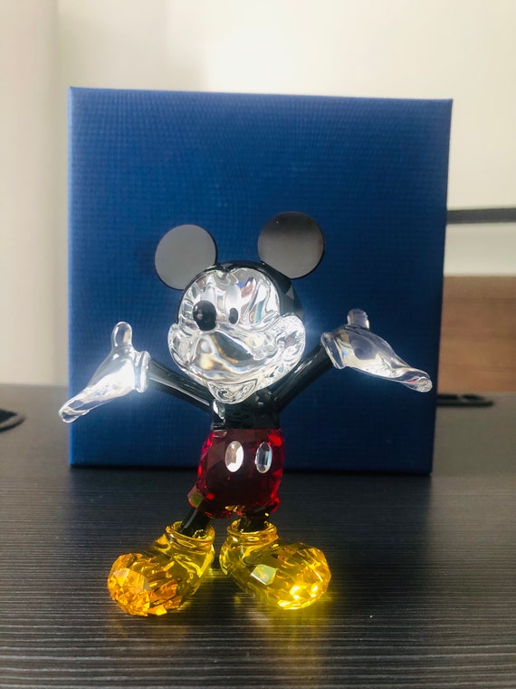 Swarovski Disney Mickey Mouse Figurine New in Box Color 1118830