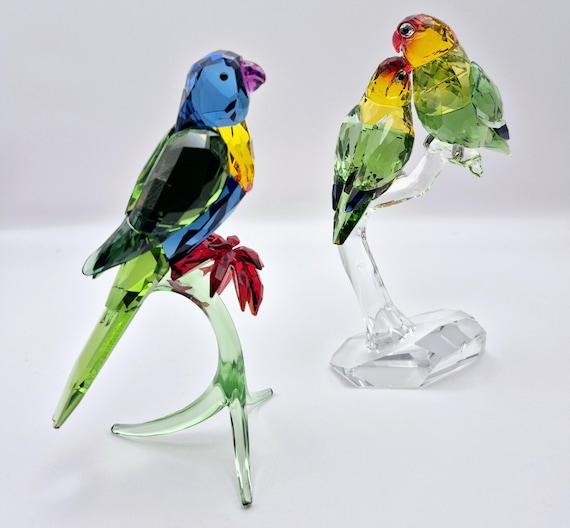 Brand New in Box Swarovski Rainbow Lorikeet Figurine and