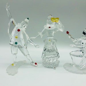 Swarovski ~ Masquerade Trilogy  PIERROT, COLUMBINE and HARLEQUIN