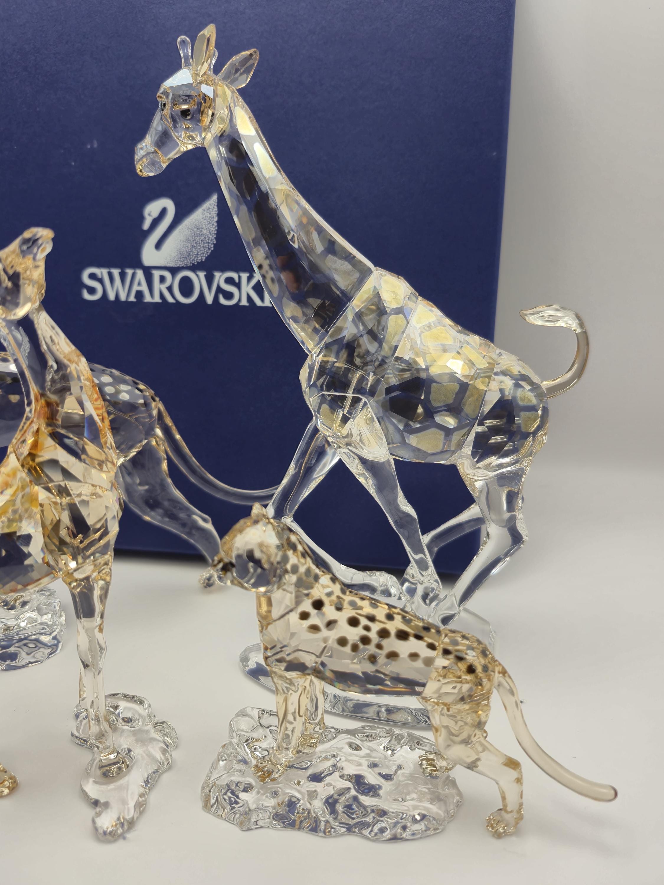 Swarovski Crystal Giraffe & Cheetah: Elegance of Africa SCS 2023