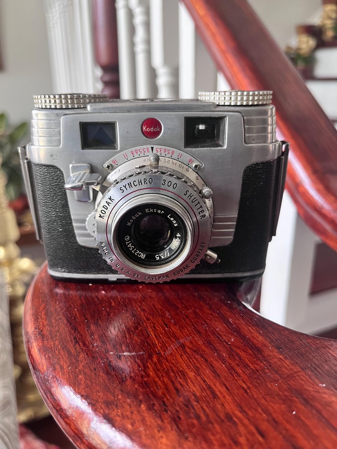 Kodak Signet 35 Synchro 300 Rangefinder Film Camera AS Is/untested