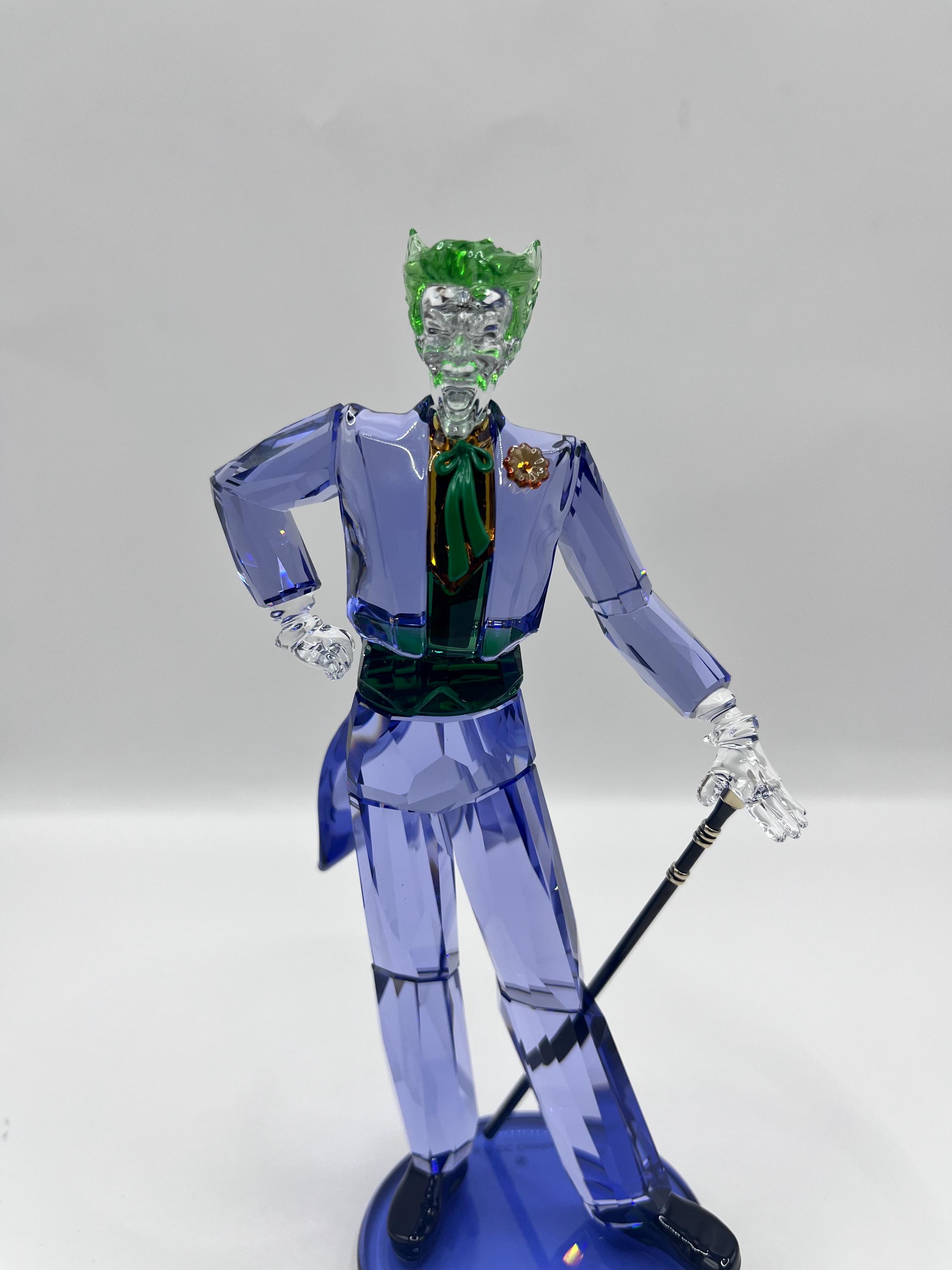 Swarovski Crystal Disney Joker New in Box With Certificate - Etsy
