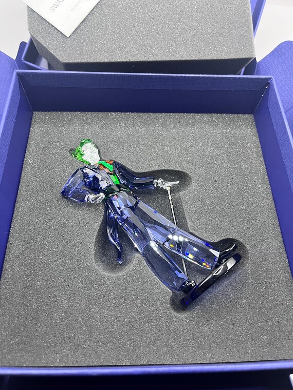 JOKER D crystal kaiser 中古品 Swarovski Crystal Disney Joker New in Box With Certificate - Etsy