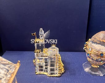 Swarovski Crystal Memories Journey Set of 4 Japanese Temple ,greek