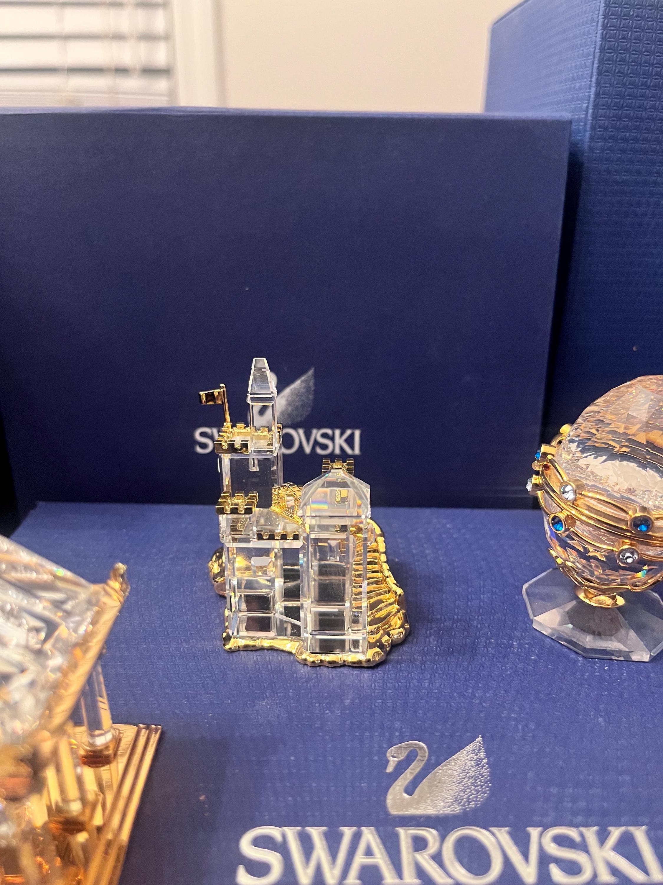 Swarovski Crystal Memories Journey Set of 4 Japanese Temple