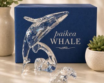 Swarovski Whale Figurine, 2012 Annual Edition with Box and Certificate