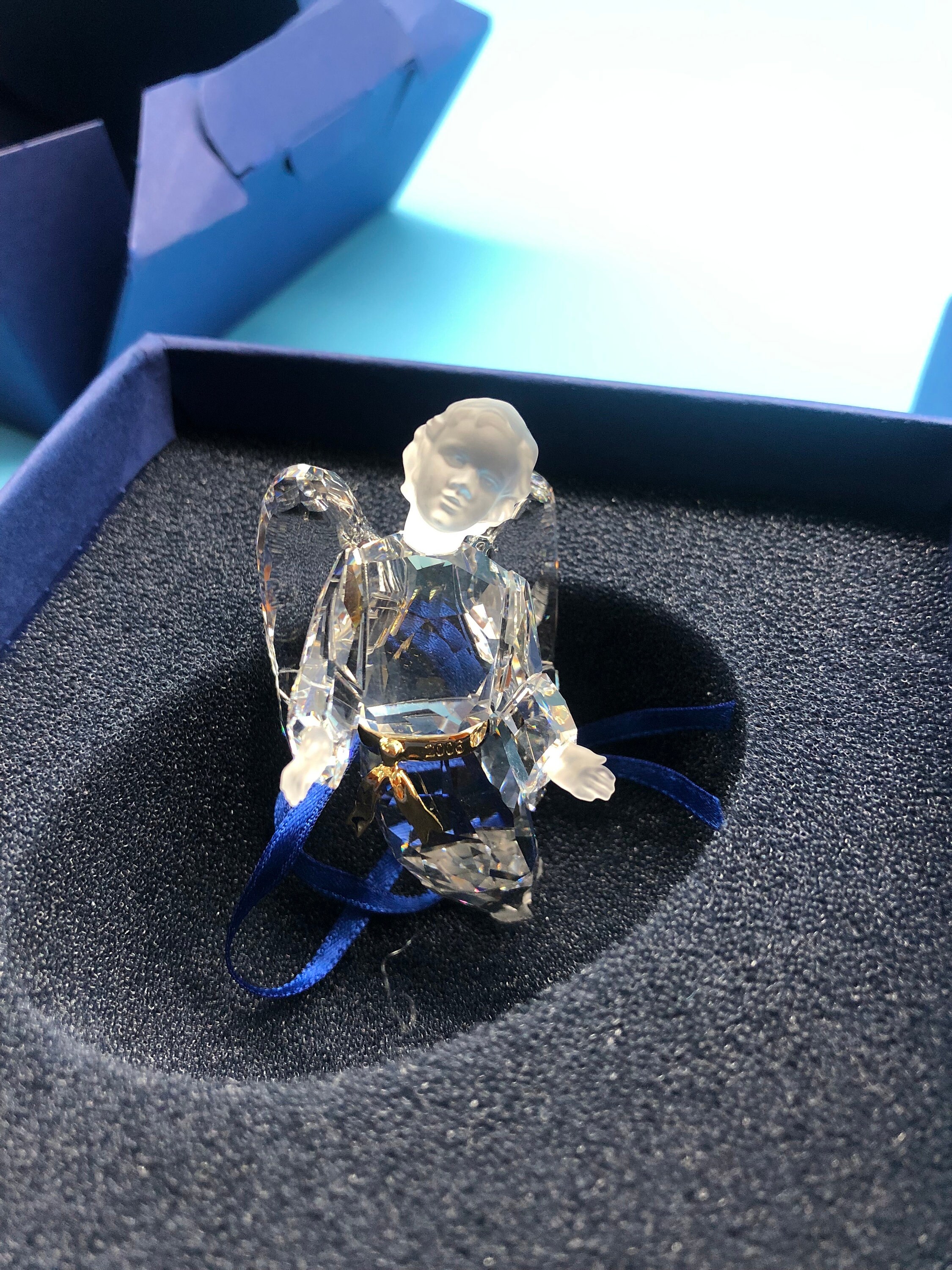 Swarovski Angel 2006 Christmas Ornament Rare Collectible, Elegant