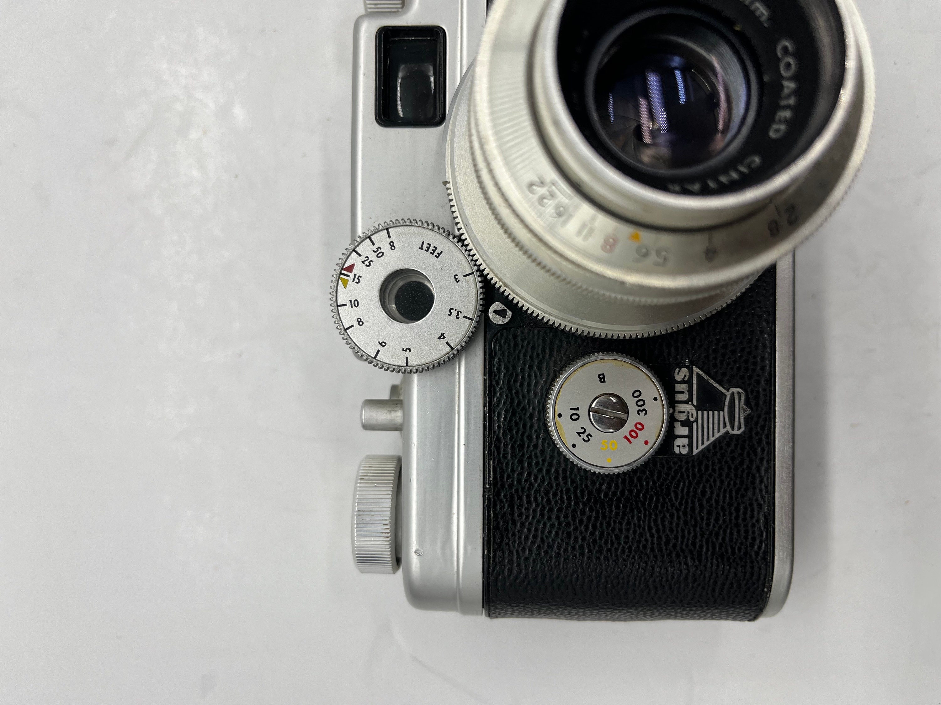 Argus C44 50F2,8＆35F4,5＆Finder【正常品】 Argus C44R - The American Rangefinder - 35mmc
