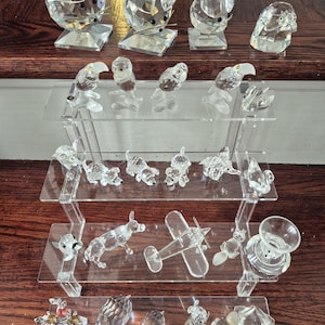 Priced individually Swarovski crystal figurines made in Austria without boxes