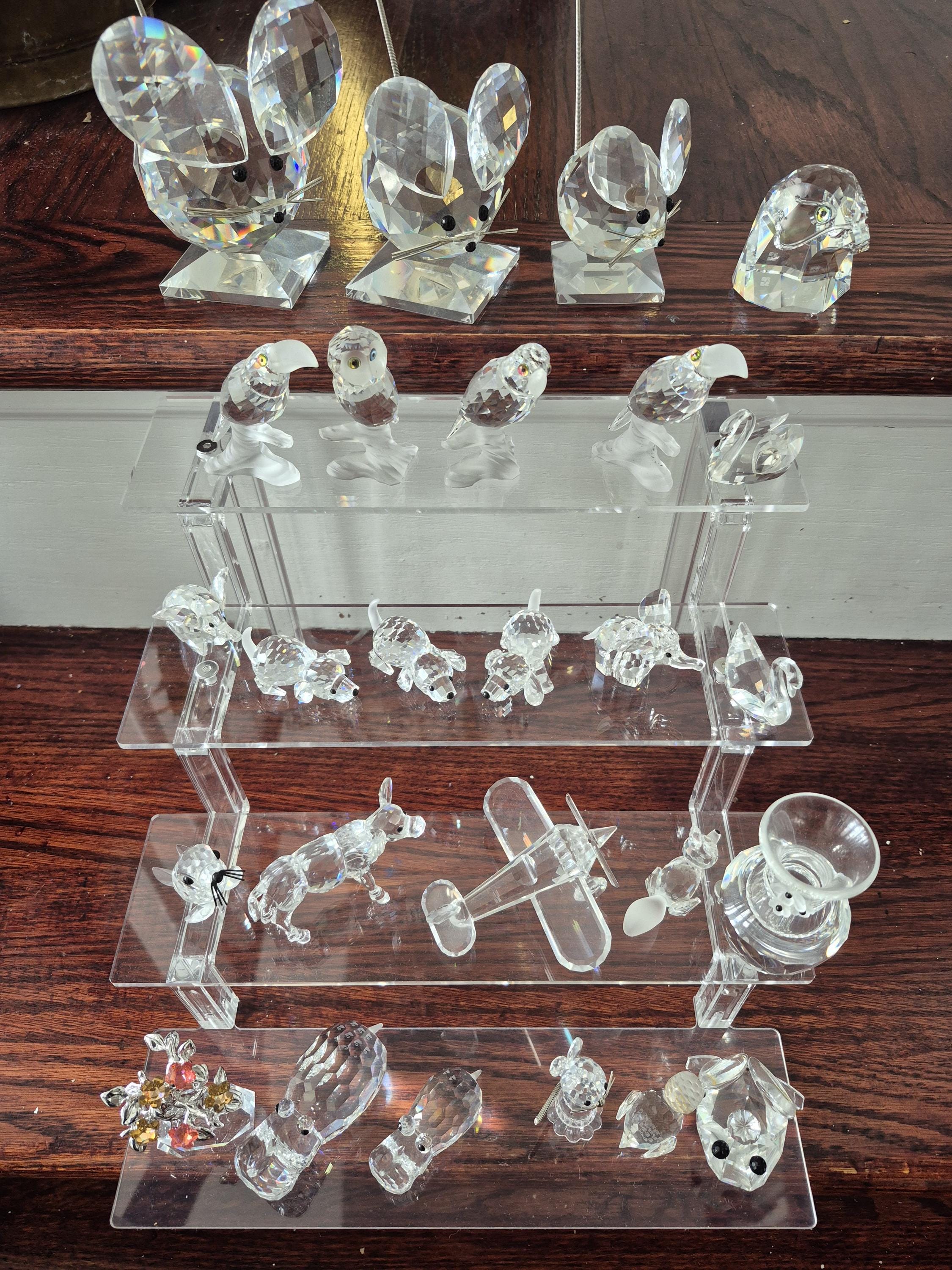 Priced individually Swarovski crystal figurines made in Austria without boxes