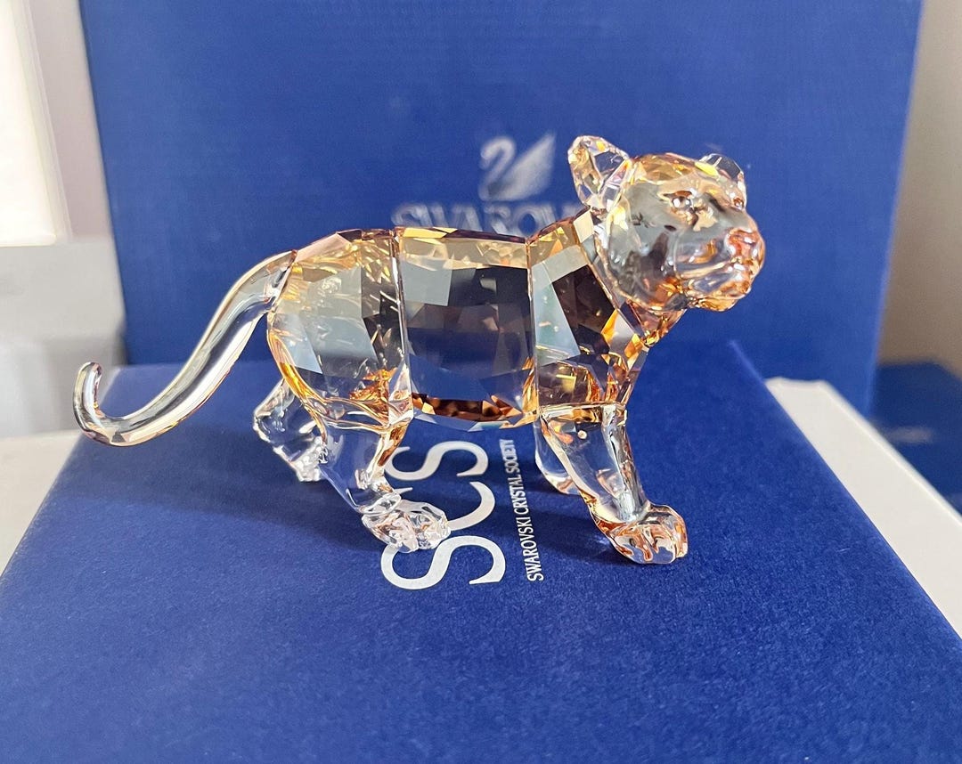 tigerさま❤️スワロフスキー SWAROVSKI スワロフスキー トラ タイガー Asian Symbols Tiger