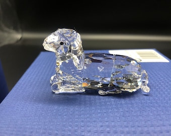 廃盤となったスワロフスキークリスタルの母羊の置物 - 箱入り - Etsy 日本