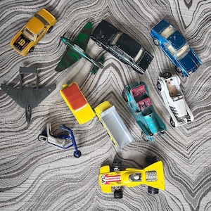 Vintage toys lot of 11 Dorcas  vehicles models made in England