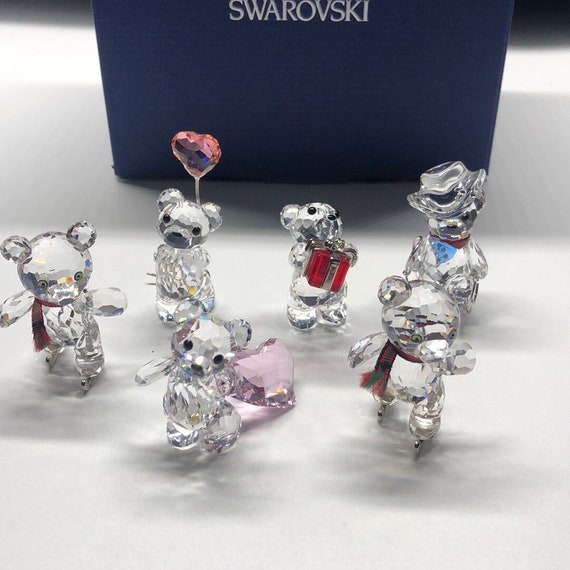 Süße Swarovski Bär Kris Figuren