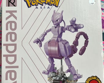 Keeppley Pokemon B0111 Mewtwo Qman Building Blocks Toy Set