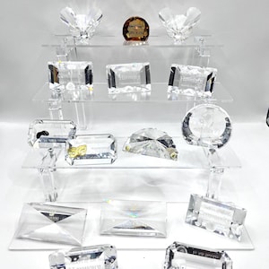 Swarovski crystal plaques in mint condition without boxes