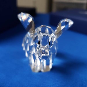 Swarovski Crystal Figurine Elephant Retired 2&quot; Height