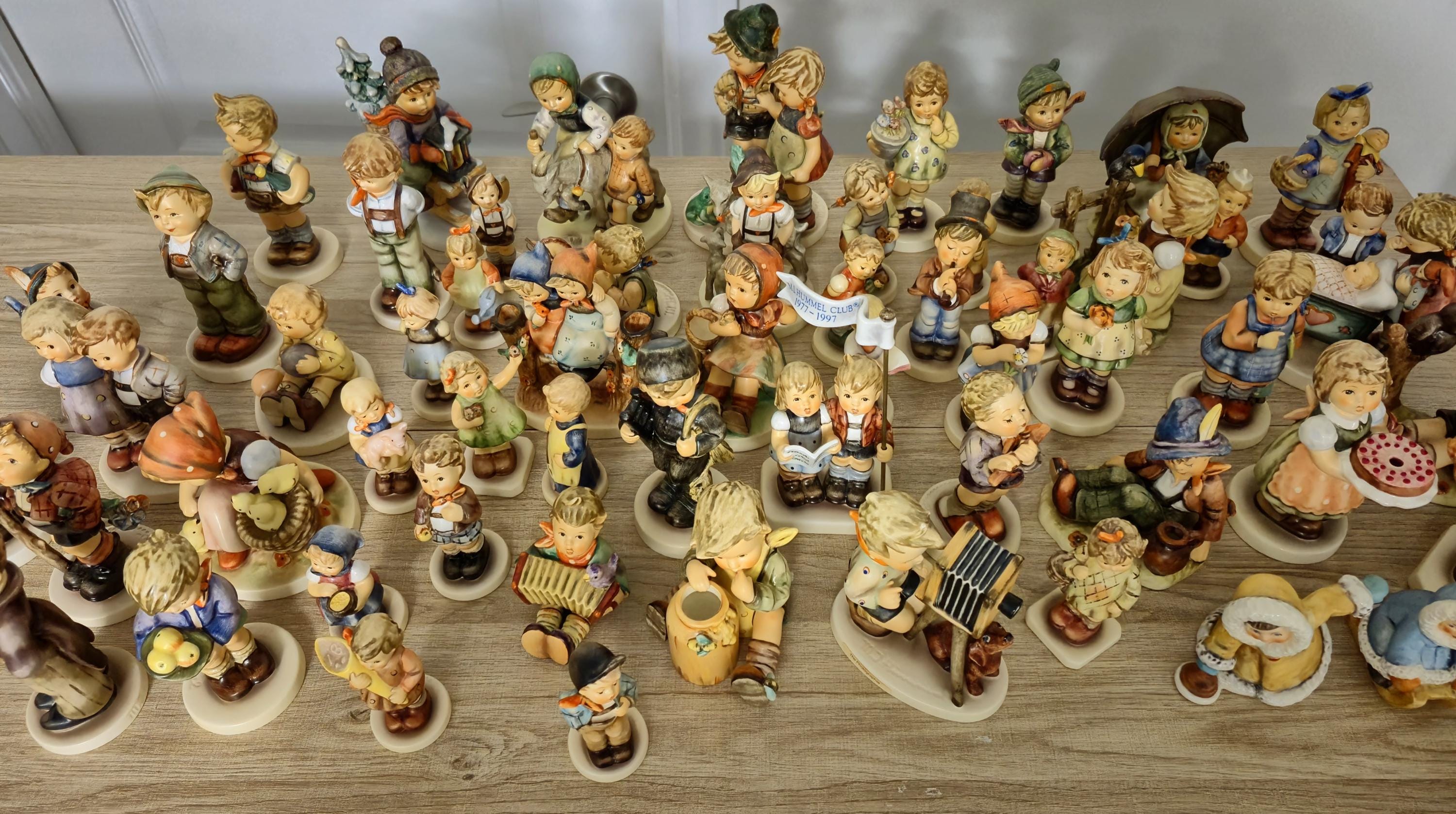 Hummel Goebel Figurines, Charming Hand-Painted Treasures for Display, Unique Gift for Art and Vintage Enthusiasts