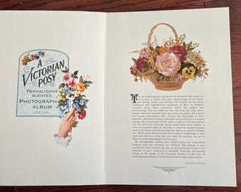 1990 "A Victorian Posy * Penhaligon's Photograph Album * Sheila Pickles