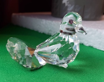 Swarovski crystal Dove Figurine