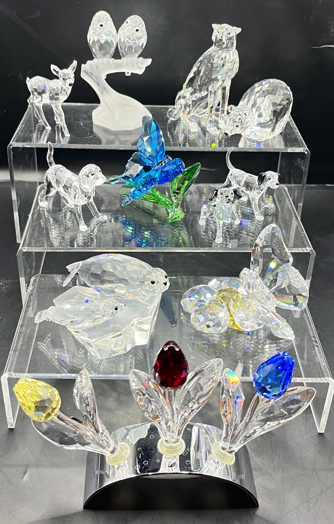 Genuine Swarovski Crystal Figurines Without Boxes - Etsy