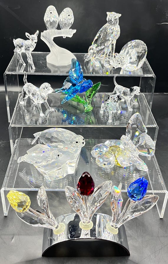 Genuine Swarovski Crystal Figurines Without Boxes - Etsy Canada