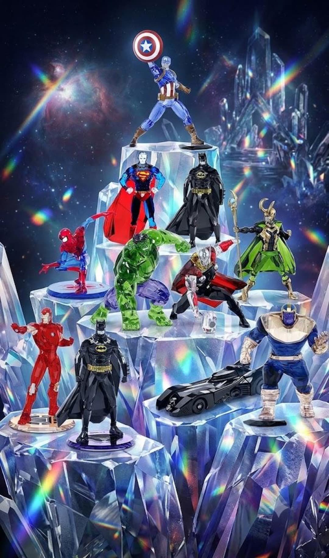 Priced Individually Swarovski Crystal Disney Super Heroes Brand