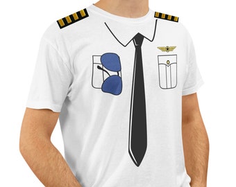 Pilot Uniform Captain T-Shirt