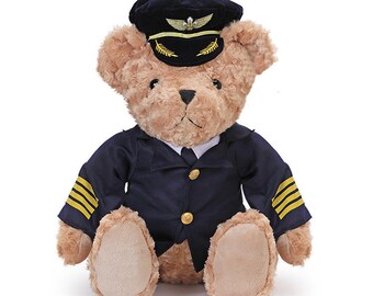 aviation teddy bear