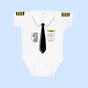 Captain Aviation Baby Bodysuit
