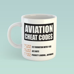 Aviation Mug, Coffee Mug Aviation
