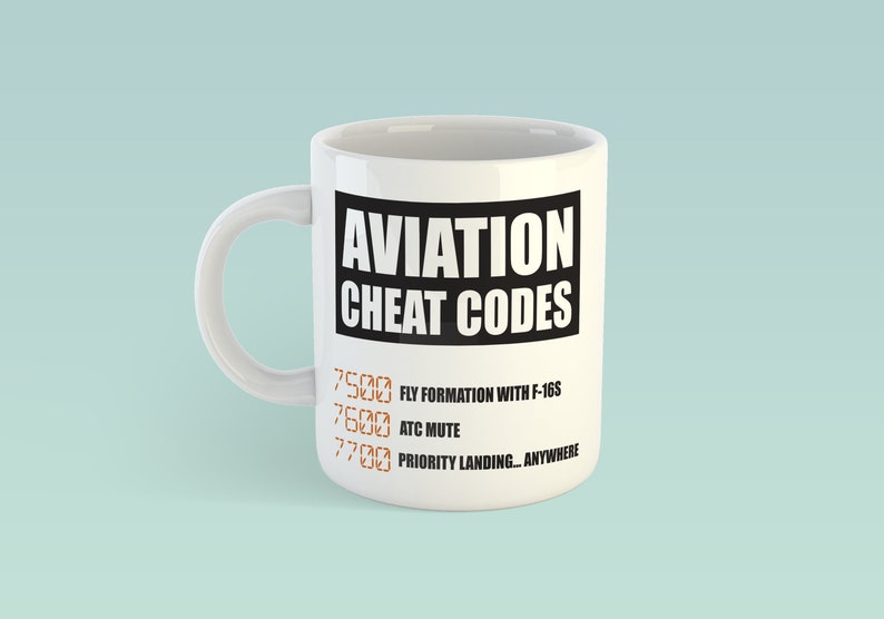 Aviation Mug, Coffee Mug Aviation image 1