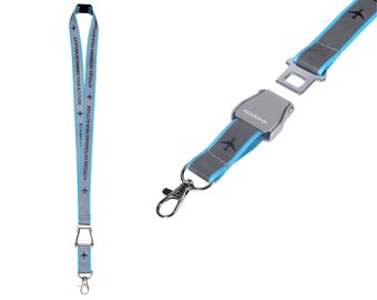 Neon Reflektierendes Flugzeug-Lanyard