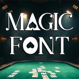 Magic Font | Card Typeface .TTF