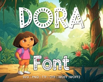Adventure Kids Font | Playful Explorer Style | Fun Learning Font | Digital Font & SVG Bundle