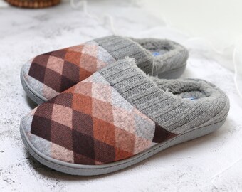 memory foam moccasin slippers