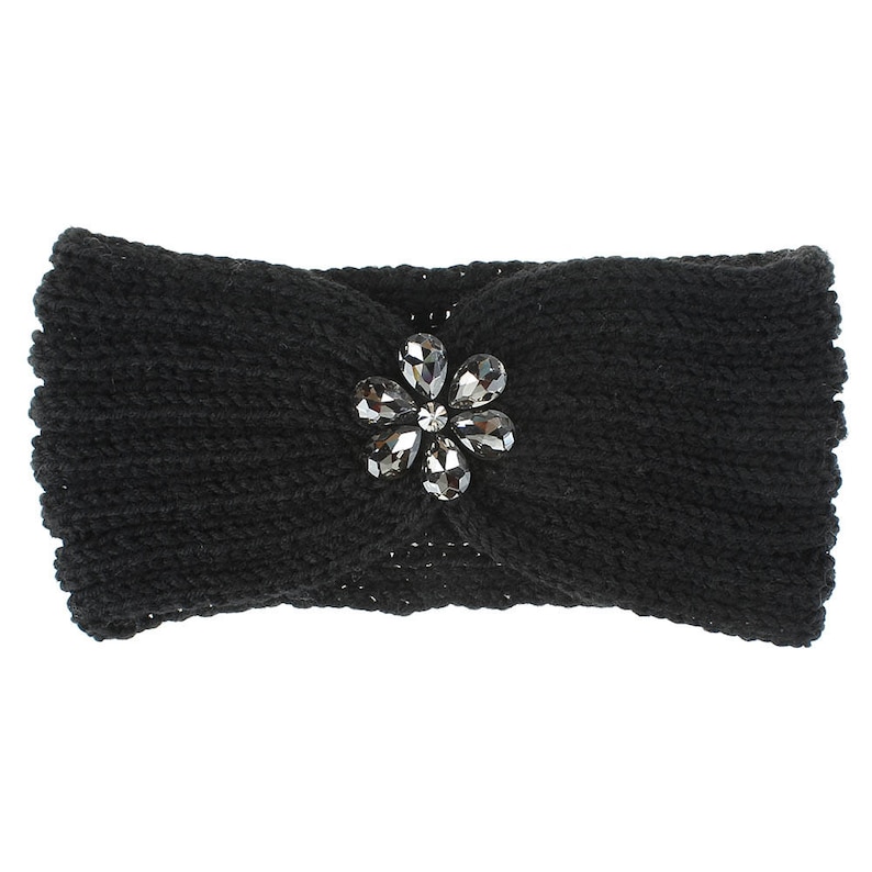 Knitted Winter Headband in Ultra Soft Acrylic Etsy